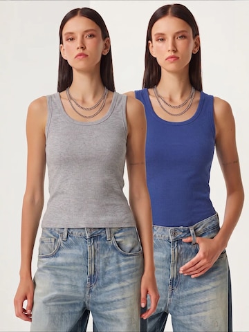 Happiness İstanbul - Top 'Tanktops & Camis' em azul: frente