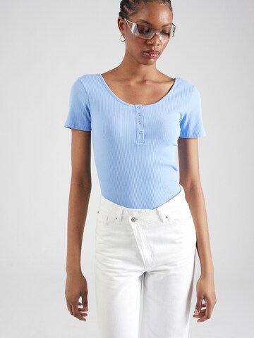 PIECES T-Shirt 'KITTE' in Blau