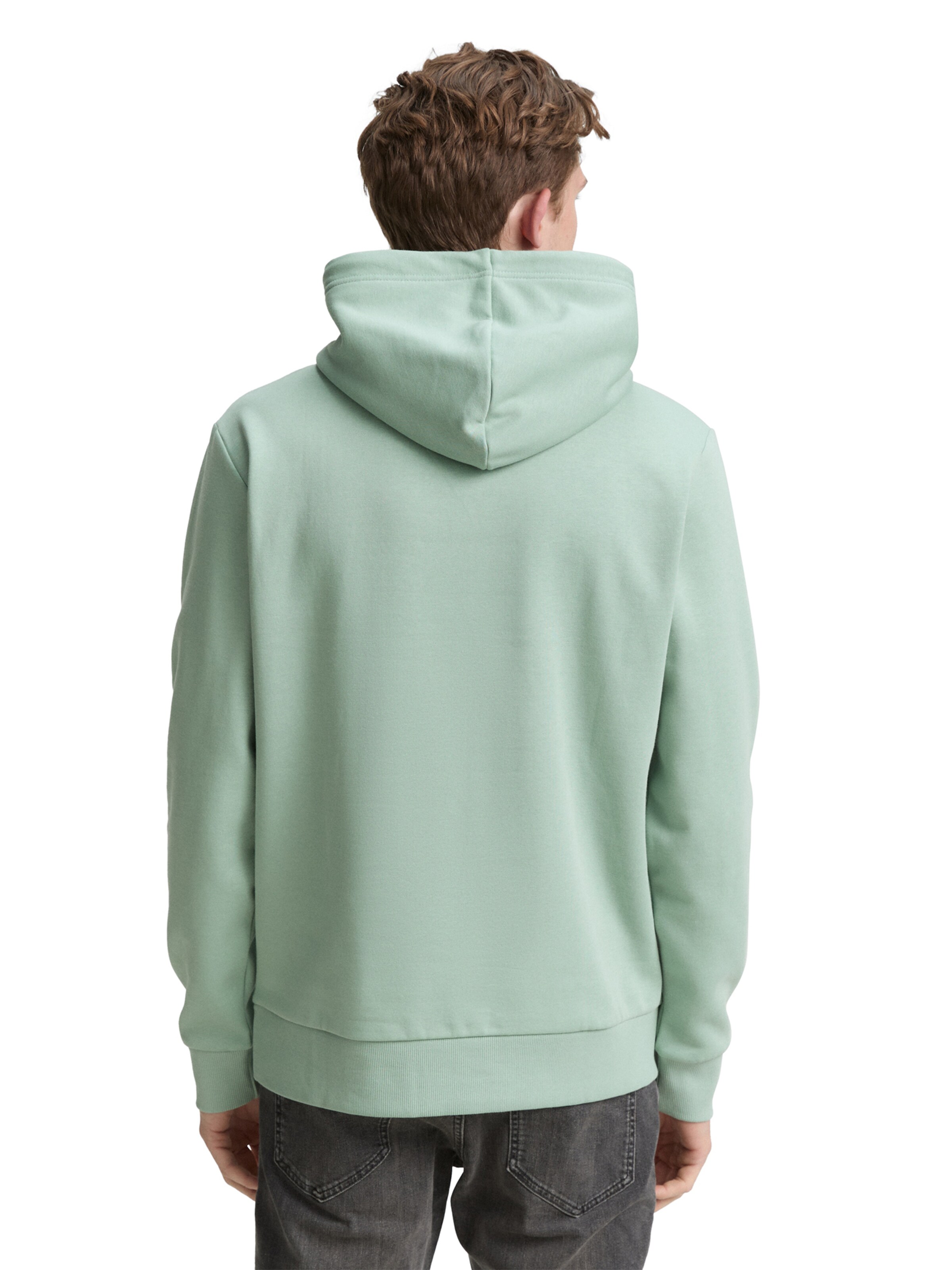 TOM TAILOR Sweatshirt in Green