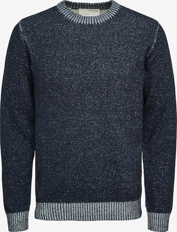 SELECTED HOMME Trui 'Marled' in Blauw: voorkant