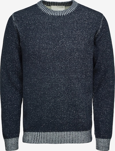 SELECTED HOMME Pullover 'Marled' in nachtblau / graumeliert, Produktansicht