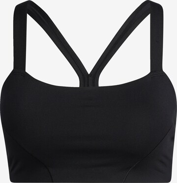 Soutien-gorge de sport ADIDAS SPORTSWEAR en noir : devant