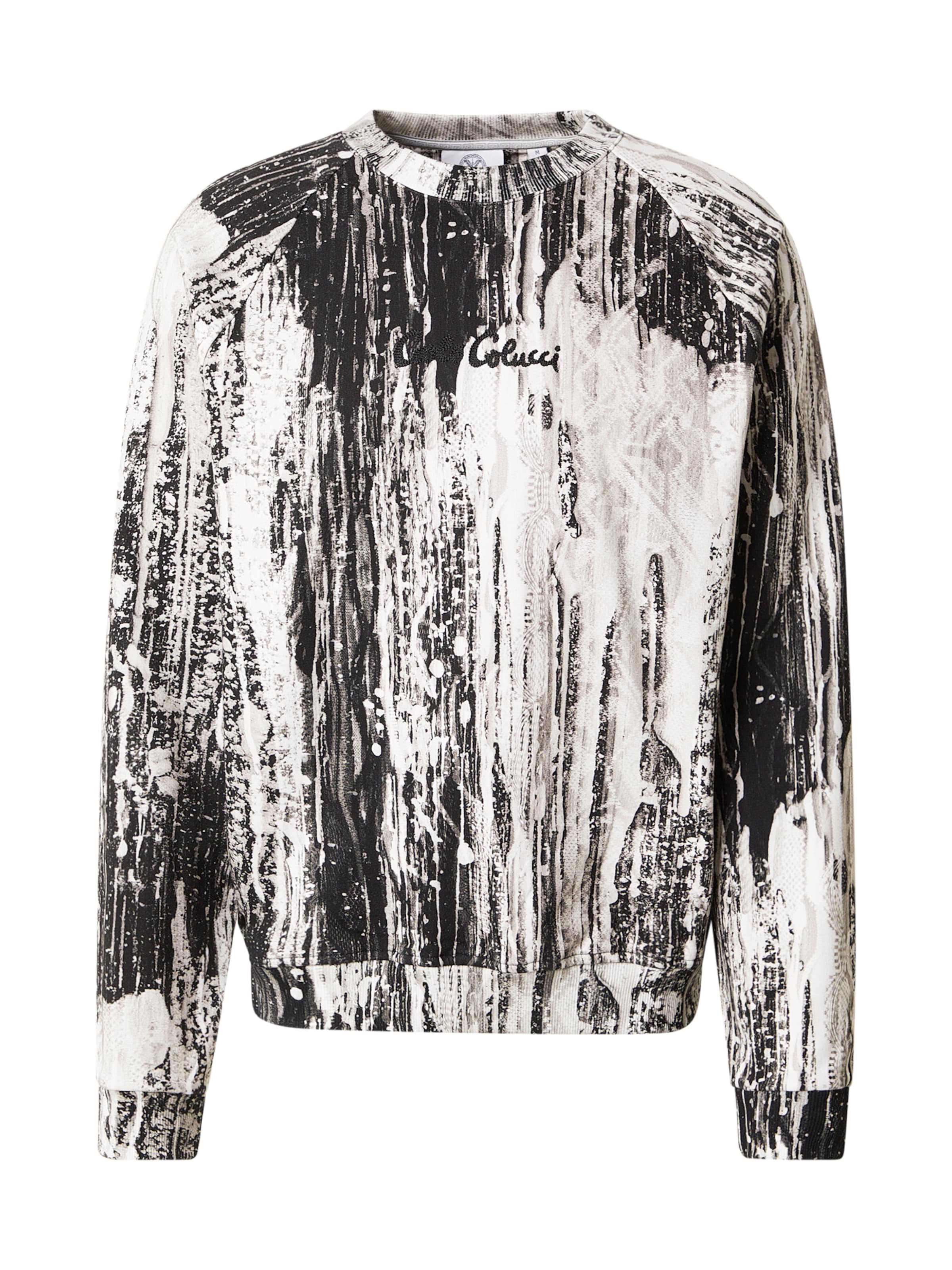 Carlo Colucci Mikina 'Fauster' – černá: přední strana