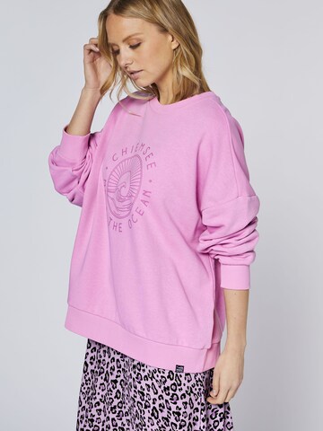 CHIEMSEE Sweatshirt in Purple