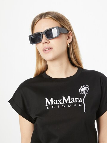 Tricou 'BOLIVAR' de la Max Mara Leisure pe negru