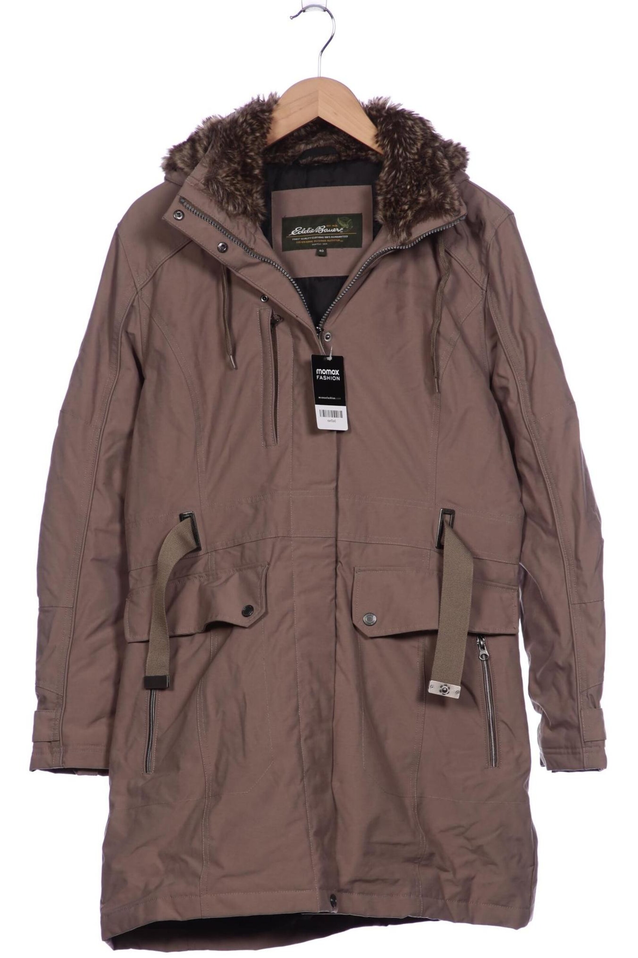 EDDIE BAUER Jacket & Coat in L in Brown: front