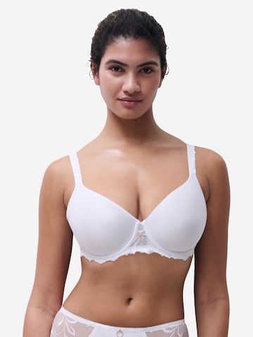 Chantelle T-shirt Bra 'Majestic' in White