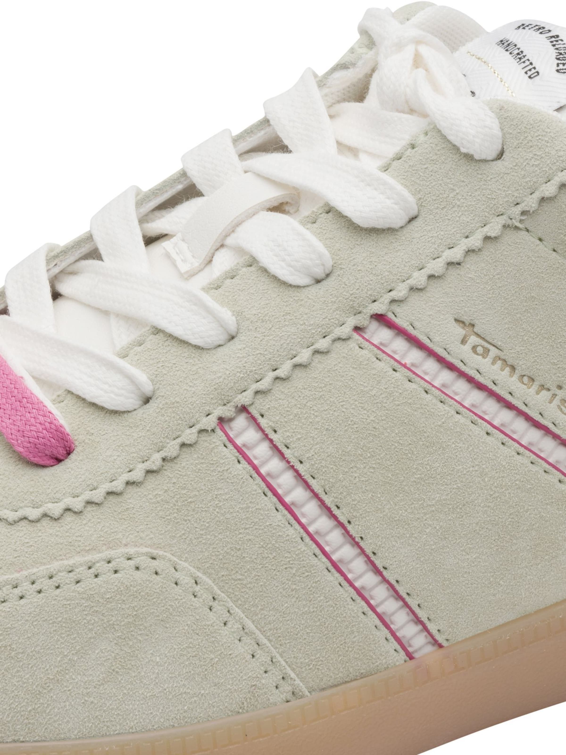 Sneaker bassa di Tamaris in verde