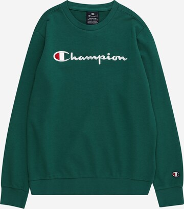 Champion Authentic Athletic Apparel Sweatshirt in Green: front