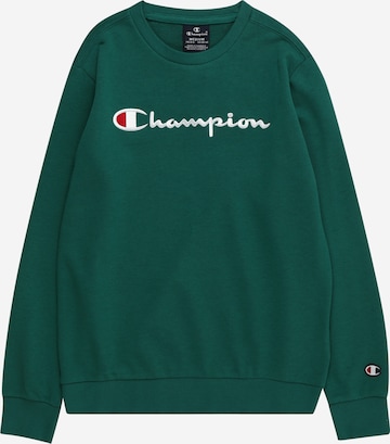 Felpa di Champion Authentic Athletic Apparel in verde: frontale