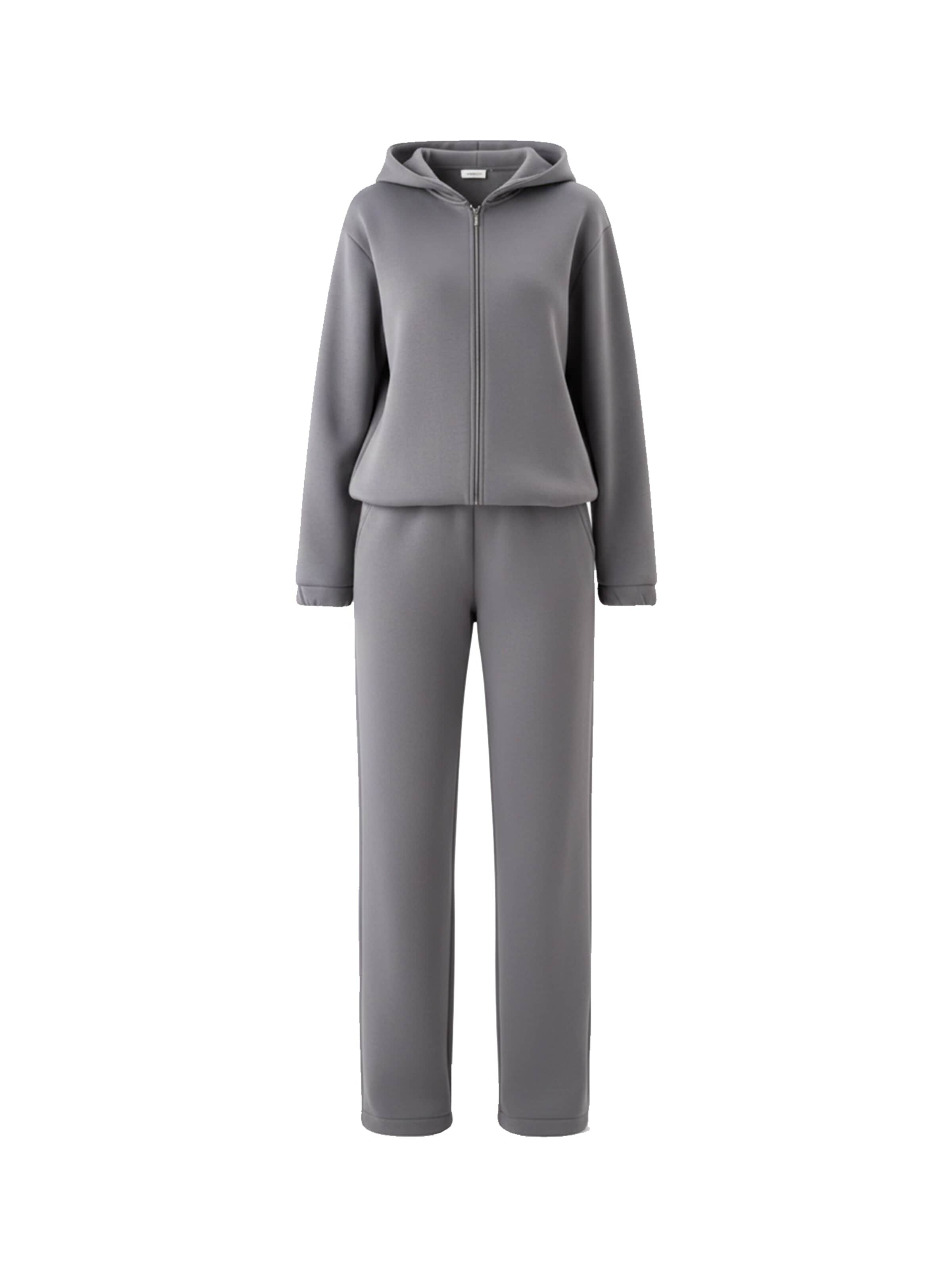 cut my fashion Tracksuit 'Meida CMF567-2' in Grey: front