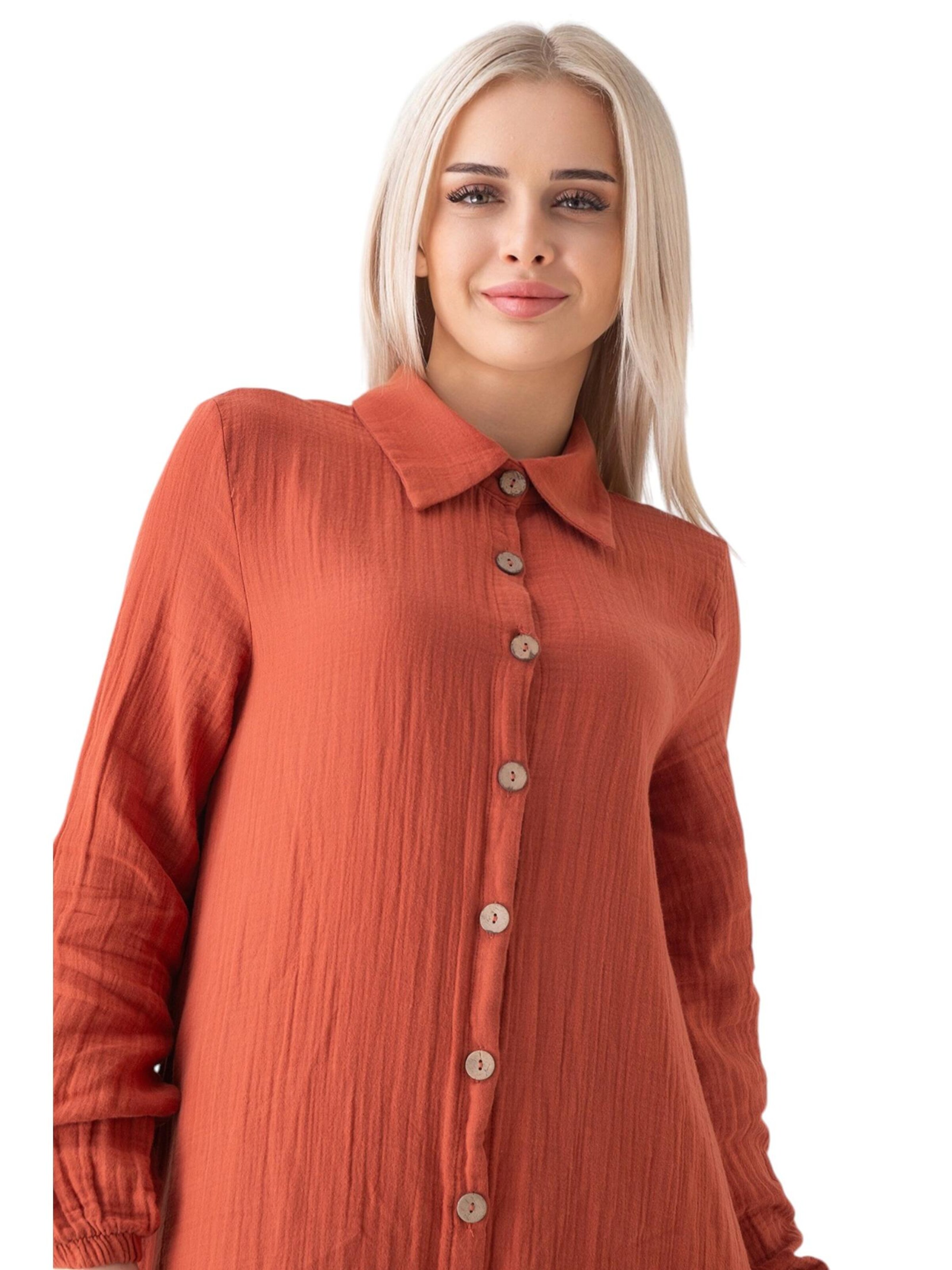 WENOR Blouse 'Nergis' in Rood