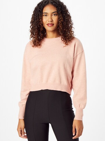 Cotton On Sweater in Pink: front