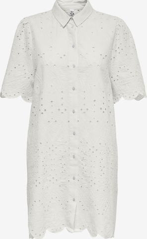 JDY Košilové šaty 'Kalli' – bílá: přední strana