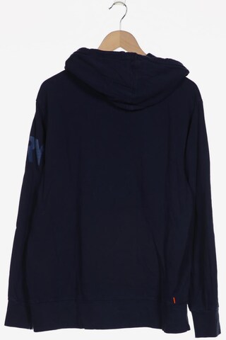 Superdry Sweatshirt & Zip-Up Hoodie in XXL in Blue