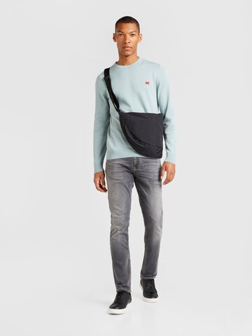 HUGO Pullover 'San Cassius-C1' in Blau