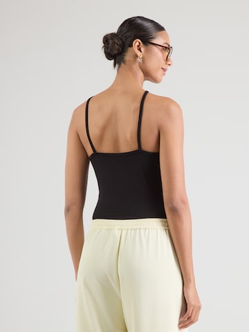 ABOUT YOU - Body camiseta 'Smilla' en negro