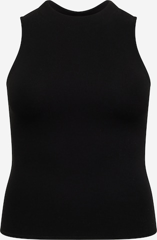 Cotton On Curve Top 'JONES' in Black: front