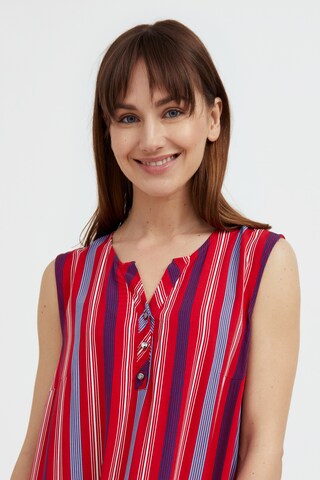 Finn Flare Summer dress 'Stripes' in Red