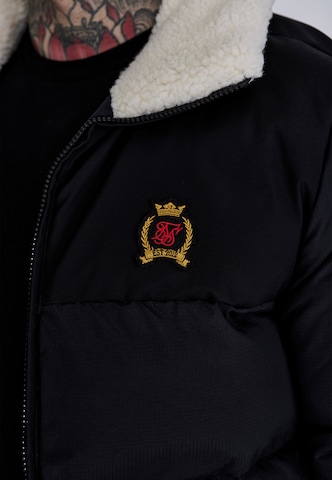 Veste mi-saison SikSilk en noir