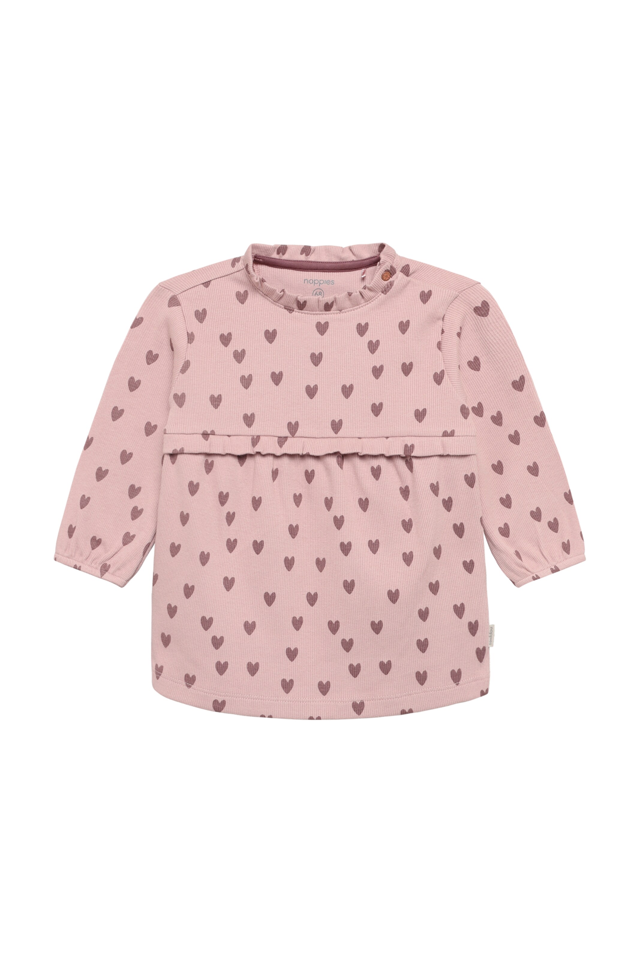 Noppies Jurk in Roze: voorkant