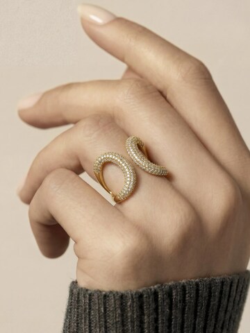 Luxenter Ring 'Rudma' in Gold: front