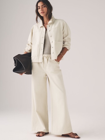 The Set Between-Season Jacket in Beige