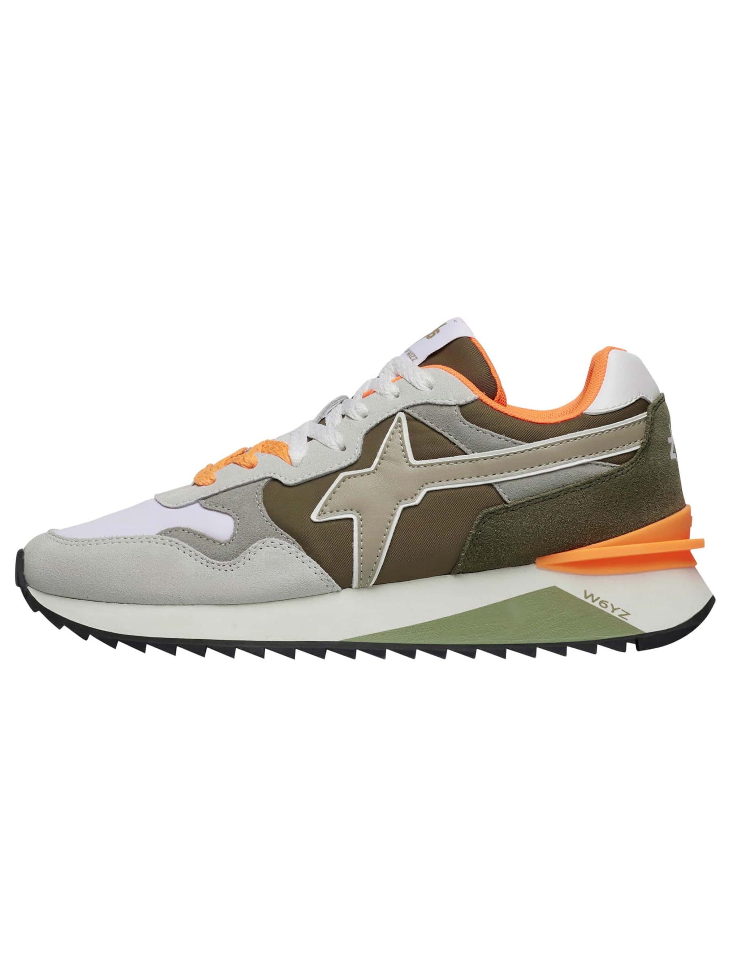 W6YZ Sneakers 'YAK-M.' in Brown: front