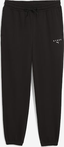 Effilé Pantalon de sport 'Puma x Hyrox' PUMA en noir : devant