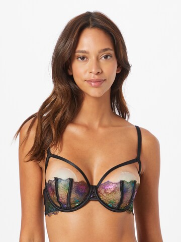 Hunkemöller - Balconet Sujetador 'Alex' en negro: frente