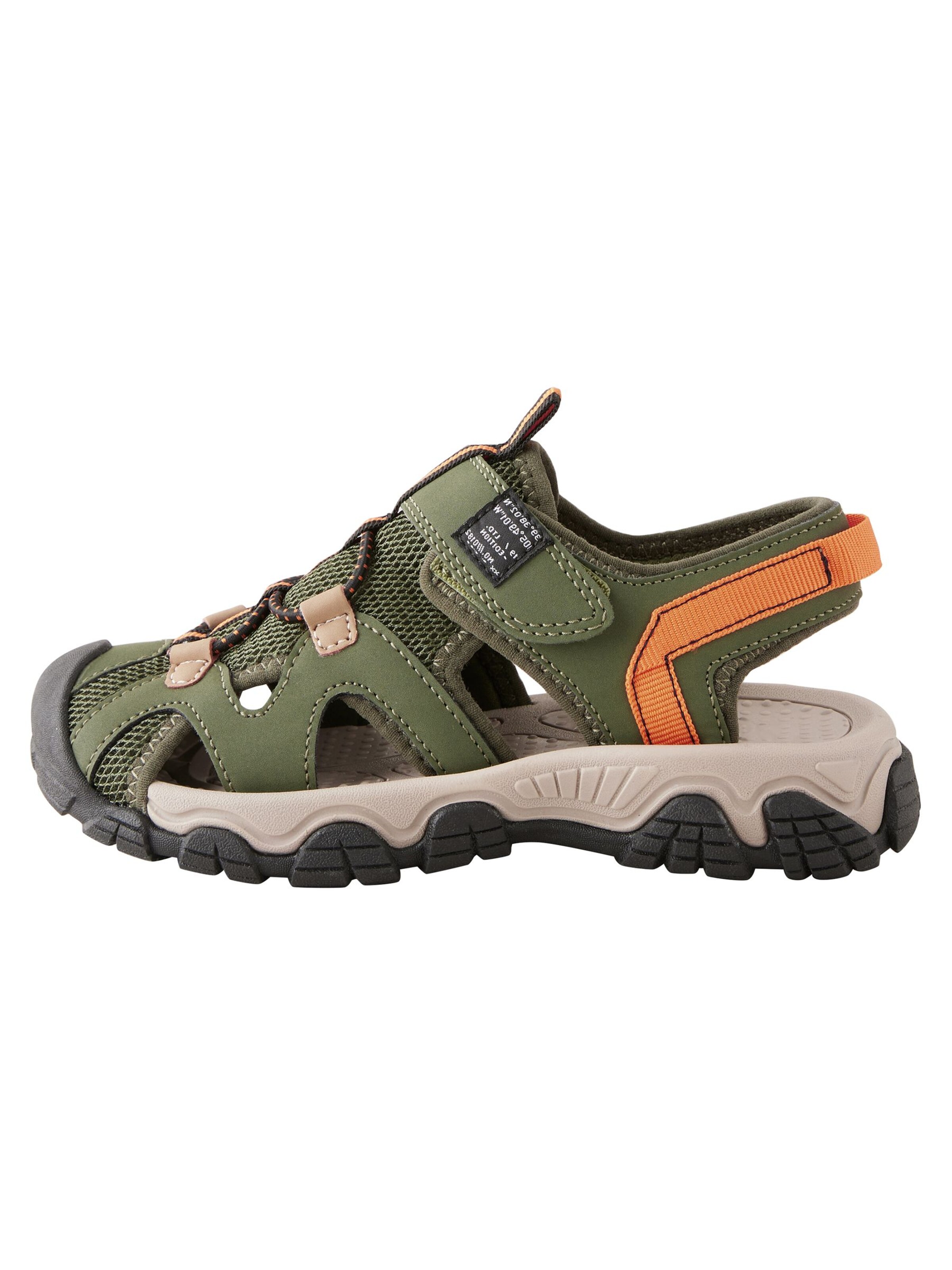 zaļš Next Sandales: no priekšpuses