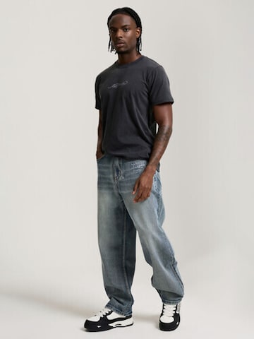 Baggy Jean Ed Hardy en bleu