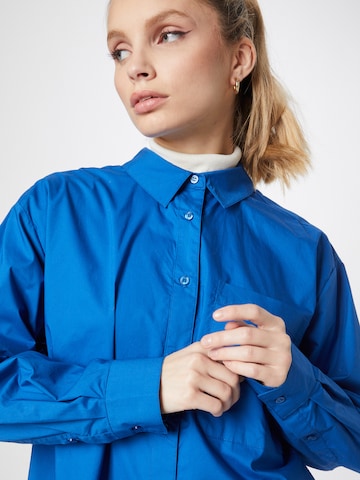 modström Bluse 'Tapir' in Blau