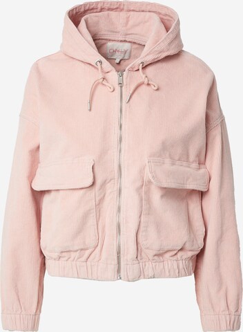 Veste mi-saison 'Kenzie' ONLY en rose : devant