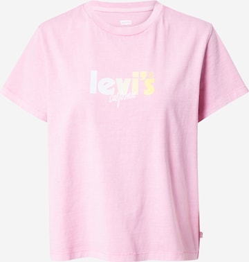LEVI'S ® Tričko 'Graphic Classic Tee' - ružová: predná strana