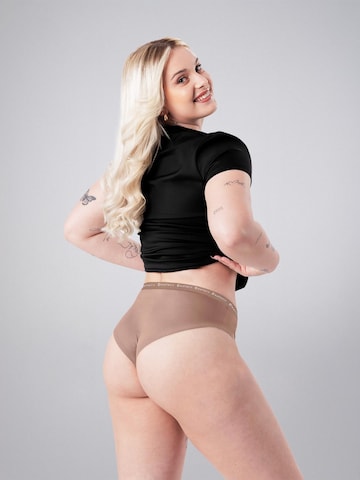 LEAFLETIC Panty in Brown