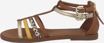 GEOX Sandalen 'Karly' in Bruin