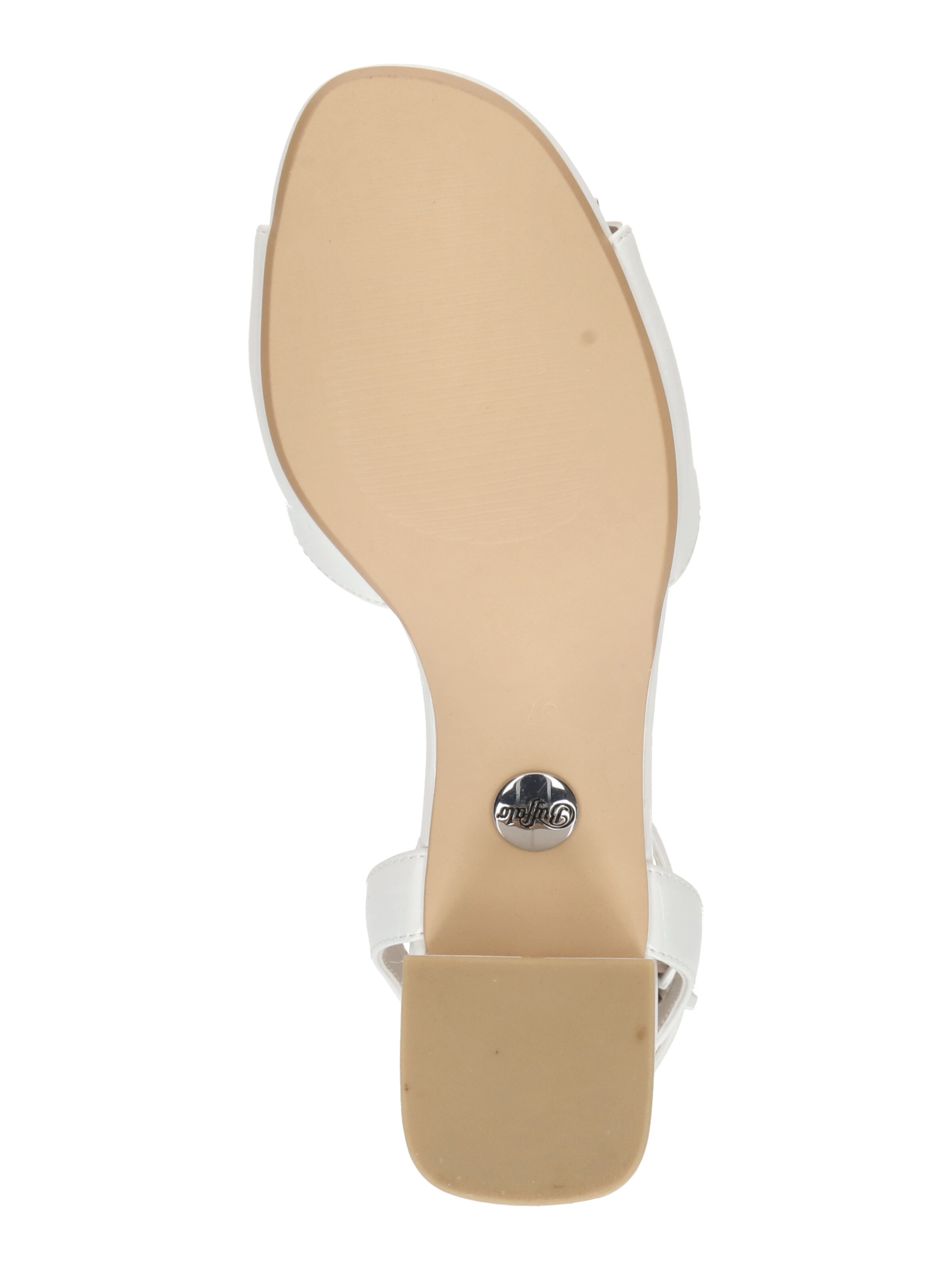 BUFFALO Sandaal, värv valge: alt vaates