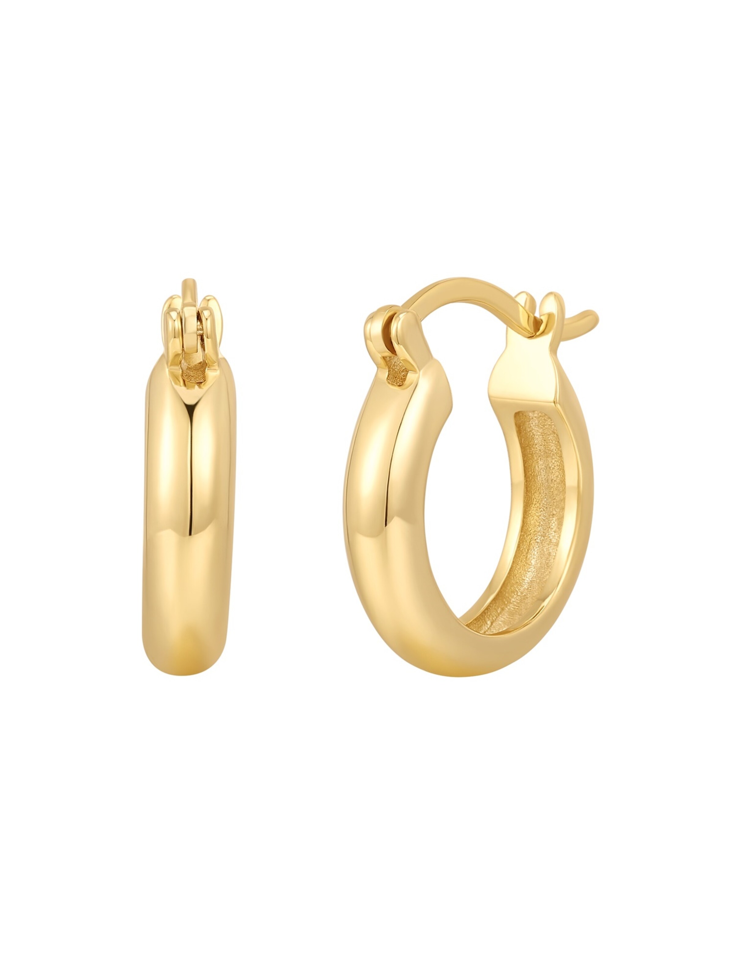 Boucles d'oreilles Rafaela Donata en or : devant