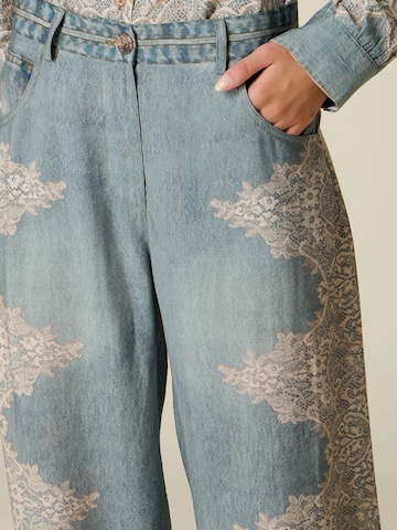 Baggy Jean oltre en bleu