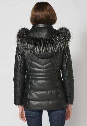 KOROSHI Winterparka in Schwarz