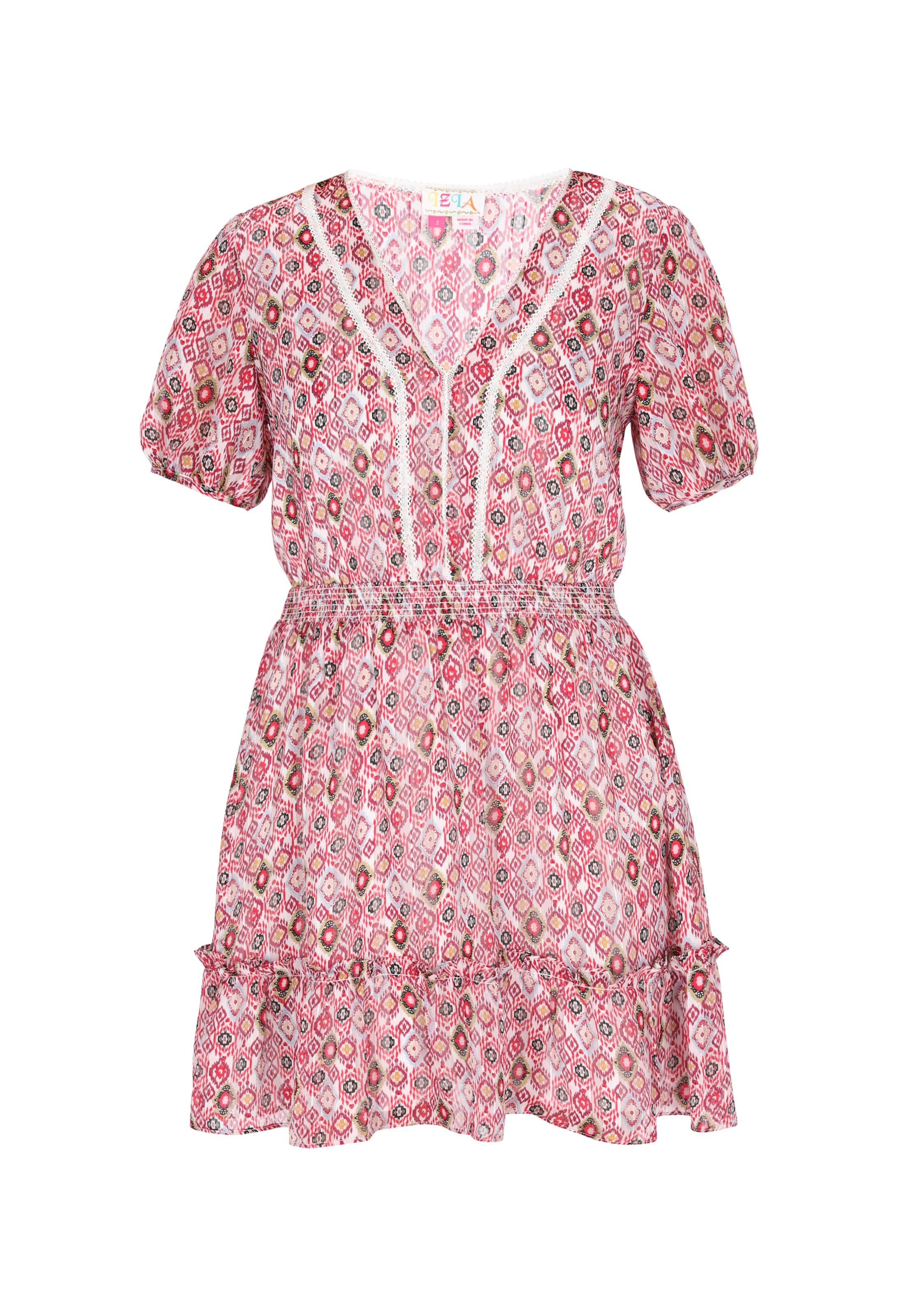 IZIA Nyári ruhák 'Fashion Look' - rózsaszín: elől