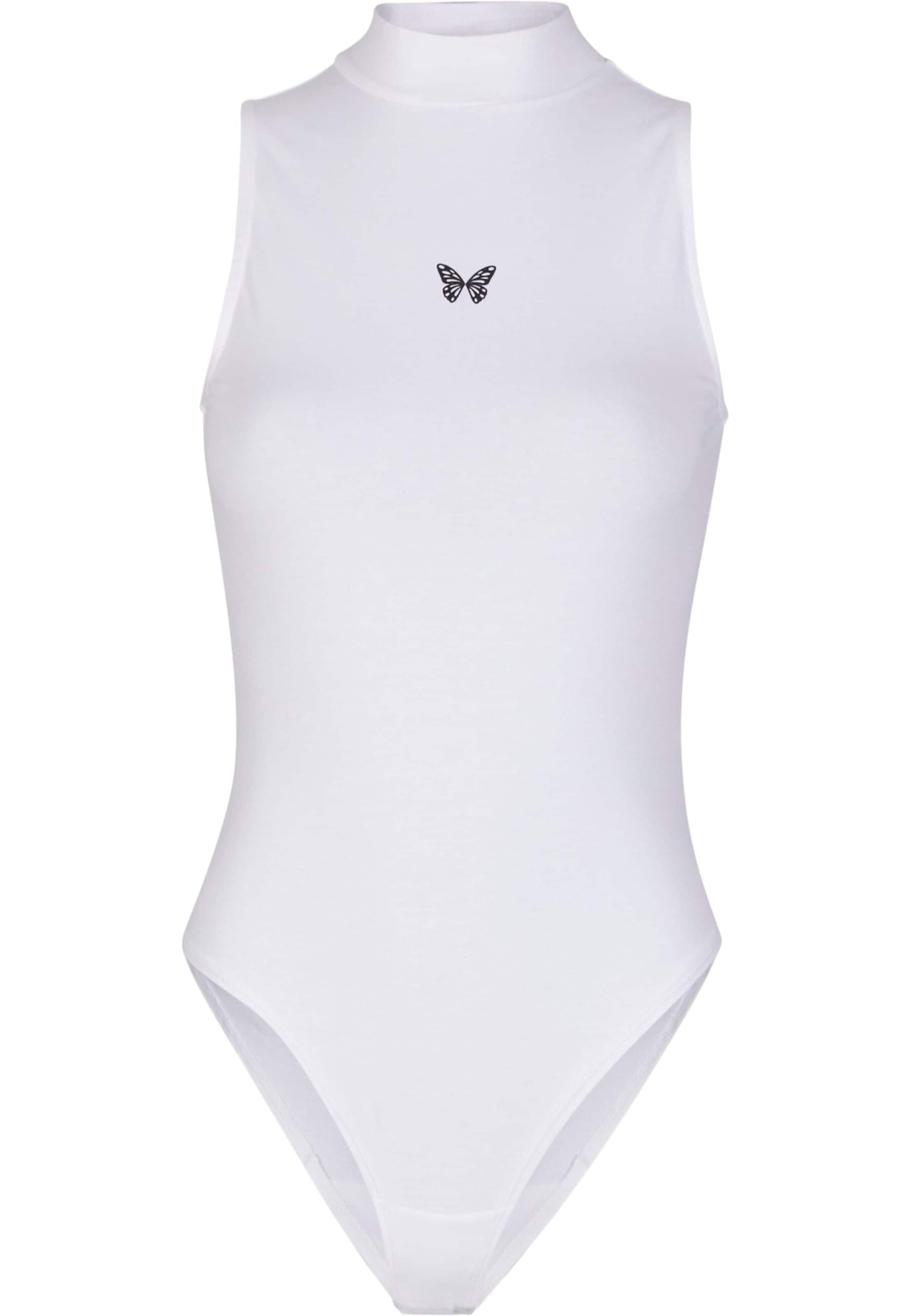 Mister Tee Shirt bodysuit 'Fly Away' in White: front