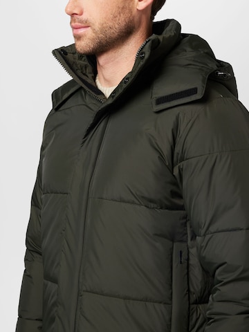 !Solid Winter Jacket in Green