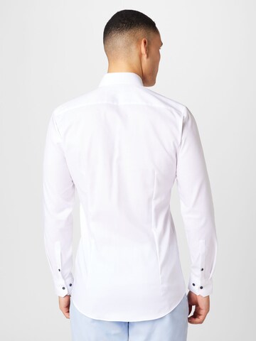 OLYMP Slim Fit Skjorte i hvid