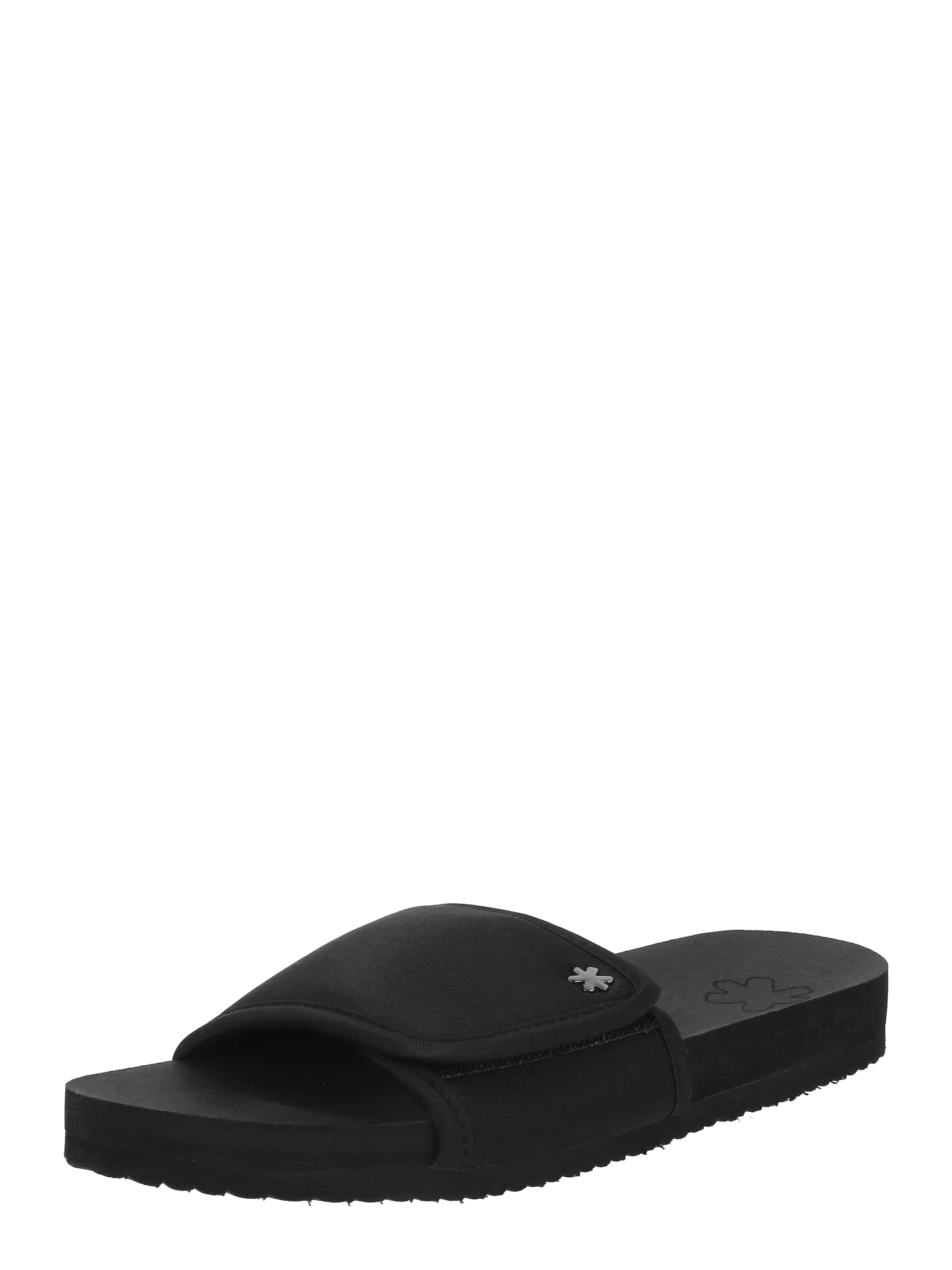 Saboți de la FLIP*FLOP pe negru: față