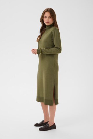 SAINT TROPEZ - Vestido de malha 'Mila' em verde