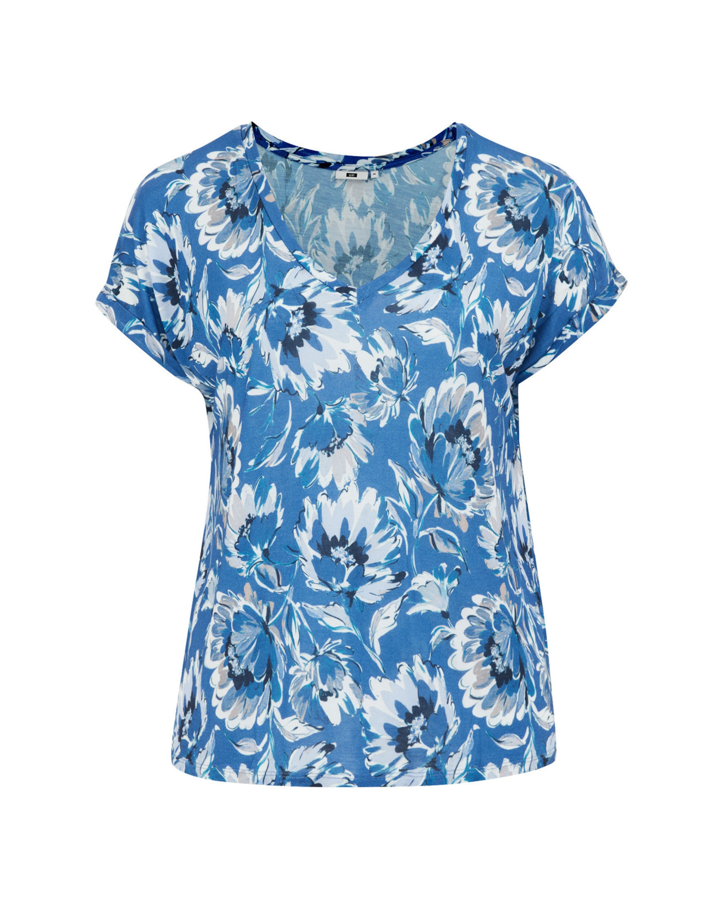 WE Fashion Tričko – modrá: přední strana