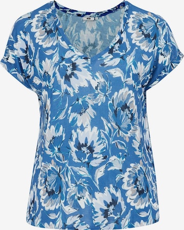 WE Fashion T-Shirt in Blau: Vorderseite