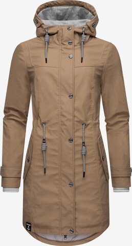 Manteau fonctionnel 'L60042' Peak Time en beige